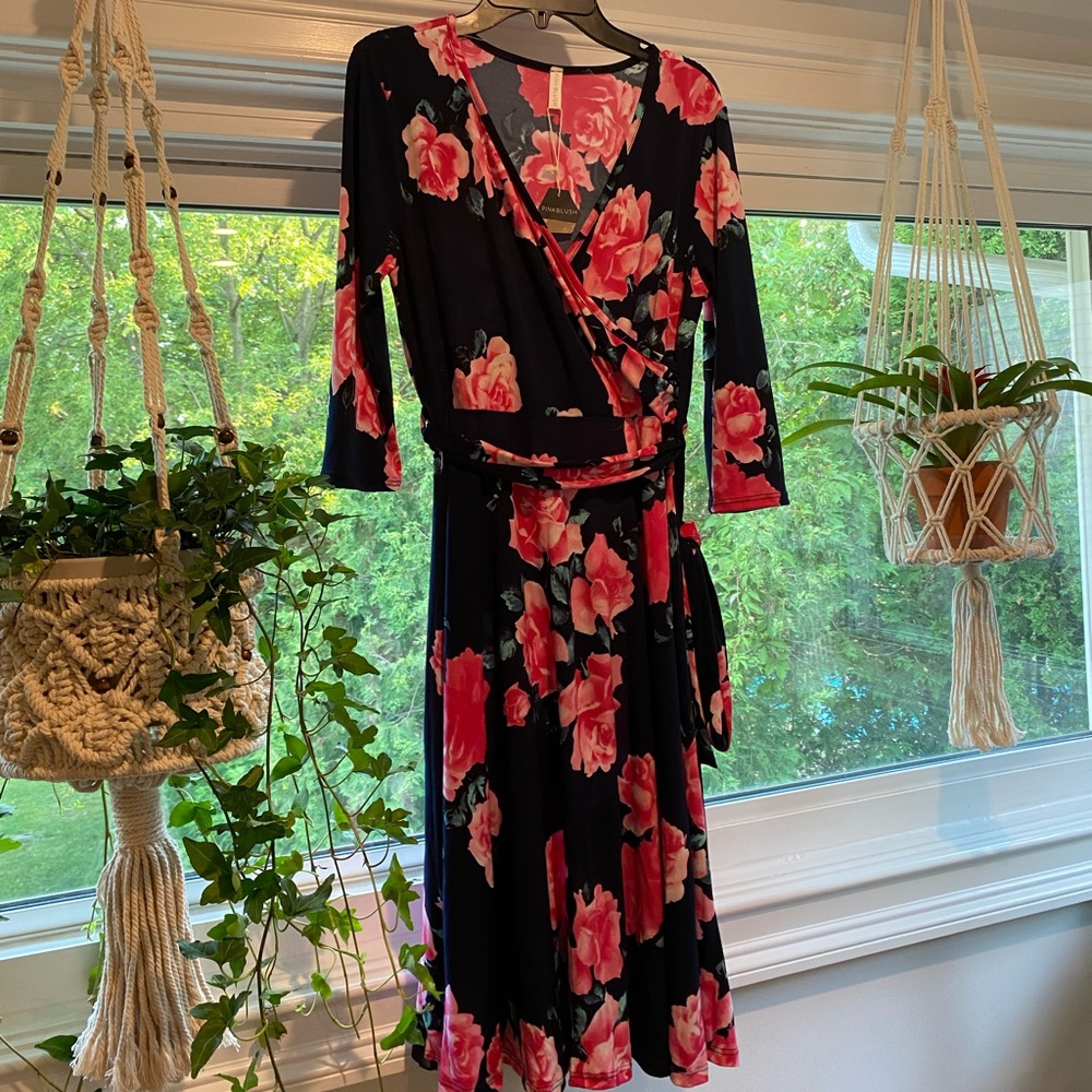 Floral Maternity Dress NWT